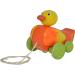 Eichhorn Pull-Along Duck - Movable Head & Wings Sound 17cm Birch Wood Toy | International Shipping Available - Buy Online on GoSupps.com