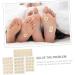 minkissy 4sheets Latex Corn Stickers Toe Separator Corn Cushions Corn Shoes Sticker Toe Feet Pads Foam Callus Cushions Corn Cushion Pads Corn Protector Pad Foot Stickers Latex Sponge Care - Buy Online on GoSupps.com