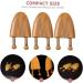 3-in-1 Acupressure Massage Device | Wooden Meridian Toothbrush & Nasal Massager | Reflex Zone Therapy - Buy Online on GoSupps.com