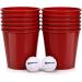 Goplus Yard Pong Set - Giant Outdoor Games with 12 Buckets, 2 Balls, Carry Bag - Fun Toss Game for Beach, Backyard, Party - Perfect for Family and Friends! - Buy Online on GoSupps.com