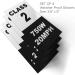 Electric Bicycle Frame Class Number Stickers Set - Class 2 750W 20MPH Weatherproof Vinyl Decals - e-Bike Identification Markings - Buy Online on GoSupps.com