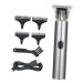 Beaupretty 1 Set Special Carving Clippers Men's Electric Shaver Rechargeable Fabric Shaver Beard Razor for Men Barber Hair Shaver Hair Grooming Kit Men Hair Trimmer Electric Push Shear Shaver 14.7X2.4X2.4cm Silver