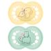 MAM Original Nature Pacifier 6+ Months - 2 Pack Silicone Baby Pacifier with Sterilization & Transport Box - Random Color - Buy Online on GoSupps.com