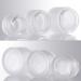 6 Pack Glass Jars with Wooden Lid - 15ml Cream Containers for Cosmetics Lip Balm & Lotions - Travel-Friendly Sample Jars - Buy Online on GoSupps.com