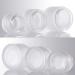 6-Pack 30ml Glass Jars with Wooden Covers - Travel Containers for Cosmetics Lip Balm & Creams | Ideal for Sampling - Buy Online on GoSupps.com
