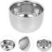 Shop Minkissy Round Metal Razor Cup Bowl for Wet Shaving - Portable Ceramic Shaving Soap Cup for Men - Buy Online on GoSupps.com