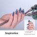 Imiti Lavender Gray Gel Nail Polish 15ml | Soak Off UV LED Lacquer | DIY Nail Art for Women & Girls - Buy Online on GoSupps.com