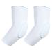 VOCOSTE 2pcs Elbow Brace Support Sleeve for Joint Elbow Pad Sleeve for Women Men White XL Size X Large White