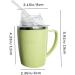 Beakers for Elderly Adult Sippy Cup 11.8 Oz Spill Proof Cups for Adults 3 Modes Anti Choke Safe Drinking Cup with 11.8'' Tube & Handle for Elderly Drinking Aids Insulated Hospital Mug - Buy Online on GoSupps.com