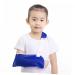 Waterproof Adjustable Shoulder & Elbow Immobilizer Brace for Kids - Size S Breathable Support Strap for Forearm Injuries (Ages 2+) - 1 Pcs - Buy Online on GoSupps.com