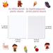 Auihiay 12 Pieces Printable Shrink Plastic Sheets for Mothers Day Gifts - 6 White and 6 Semitransparent - Creative Craft for Kids - 8.3 x 11.6 inch - Buy Online on GoSupps.com
