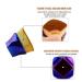 Gradient Blue/Purple Professional Flat Top Kabuki Foundation Brush for Liquid & Powder Makeup - Buy Online on GoSupps.com