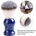 Handmade Pure Badger Hair Shaving Brush for Men | Safe & Eco-Friendly | Nylon Wool Blue Handle - Buy Online on GoSupps.com