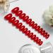 Yizaca Glossy Oval Red Short Press on Nails - 24Pcs Set D for Women and Girls - Buy Online on GoSupps.com