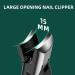 Buy VANWIN German Nail Clippers for Thick Nails - Heavy Duty Toenail Clippers for Seniors with Wide Jaw and Safety Lock - No Splash Fingernail Clipper for Women - International Shipping - Buy Online on GoSupps.com