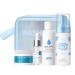 Skin Care Gift Set - Travel Skin Care Set - Moisturizing Skin Care for Teens - 5 in 1 Facial Travel Kit with Cleansing Foam, Serum, Lotion,