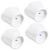 Wall Nanny 4 Inch Extension Accessories for Baby Gate (Made in USA) Connect Extensions to Wall Nanny's and Add 4 Inches in Length to Baby Gates - 4 Pack - Buy Online on GoSupps.com