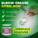 Elbow Grease Citric Acid 250g 2Pk and 1 x Microfiber Cloth & Sponge - Natural Descaler & Degreaser Cleans Stubborn Stains Removal Rust & Limescale - Countertops Appliances Elbow Grease Citric Acid - 250g - Buy Online on GoSupps.com