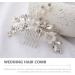 Beavorty Hair Comb Hair Accessories for Women Decorative Hair Side Comb Flower Hair Side Comb Rhinestone Bobby Pins Bride Hair Accessories Crystal Vintage Soft Pottery Flower White Miss - Buy Online on GoSupps.com
