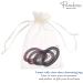 Parcelona French Eggie Oval Shell Black Mini Celluloid Acetate Side Slide Barrette Snap Hair Clips - Set of 4 - Buy Online on GoSupps.com