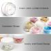 100 Pcs Mini Clear Cosmetic Bottles - 5ml Empty Trial Containers for Lip Balm Lotion & Creme - Screw Cap - Ideal for Travel & Samples - Buy Online on GoSupps.com