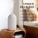 Buy Essential Oil Diffuser for Large Rooms - 100ML Aromatherapy Ceramic Diffuser with Timers Night Lights & Auto Off - Home & Office Humidifier - Buy Online on GoSupps.com
