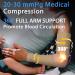 Normers 20-30 mmHg Graduated Compression Arm Sleeve - Full Arm Support with Silicone Band for Men & Women - Arthritis, Swelling, Bursitis, DVT Relief - Beige XL - Buy Online on GoSupps.com