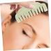 Oatipho Jade Gua Sha Comb Manual Face Scraping Tool for Skin Massage | Chinese Gua Sha Boards & Broad Tooth Scratch Massager - Buy Online on GoSupps.com