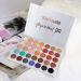 35 Colors Eyeshadow Palette - Professional Glitter & Matte Highlighter Waterproof Long-Lasting Pigment for Stunning Eye Makeup - Buy Online on GoSupps.com