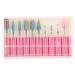 Alloy Nail Polishing Head 10Pcs Nail Art Grinding Head Dead Skin Removal Nail Drill Bits Grinding Polishing Head Set