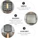 Milisten Frying Pan Pancake Griddle Stovetop Non Cooking Utensil Square Egg Pan Japanese Omelette Pan Kitchen Grill Pan Mini Griddle Pan Cooking Pot Wok Induction Cooker - Buy Online on GoSupps.com