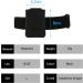 Adjustable Athletic Insulin Pump Holder for t:slim X2 - Black L-Leg Diabetic Supplies for Sports - Buy Online on GoSupps.com