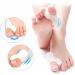 4 Pairs Silicone Toe Spreaders for Hallux Valgus - Ball Protection & Correction Separator - Buy Online on GoSupps.com