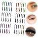 LALADEFIEE 6pcs Eyeliner Invisible Tape Instant Eyelid Sticker Reusable Eyelid Stickers Double Eyelid Plastic - Buy Online on GoSupps.com