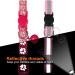 Tagme Cat Collar - 2 Pack Pink Adjustable Neck Band with Name & Phone Number Safety Clasp & Bell Standard Size 18-31 cm - Buy Online on GoSupps.com