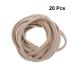 SOLUSTRE 20pcs Soft Nylon Headbands - High Stretchy Baby Hairbands for Newborns (Khaki) | DIY Headwear for Infants - International Shipping - Buy Online on GoSupps.com