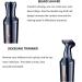 Professional USB Rechargeable Ear and Nose Hair Trimmer IPX7 Waterproof Grooming Kit for Men & Women with Dual Edge Blades - Buy Online on GoSupps.com