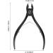 FERYES Large Handle Stainless Steel Toe Nail Clippers for Thick, Ingrown Nails - Black Olecranon Fingernail Clipper - Buy Online on GoSupps.com