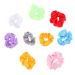 FRCOLOR Baby Hair ring hair tie hair ties scrunchy scrunchie hair ties christmas hair rope kids hair ties elastic hair scrunchies baby hair scrunchies LED child shine rubber Ring
