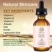 ROSVANEE Vitamin C Serum for Face and Eyes 60ml - Pure Facial Brightening Serum with 20% Vitamin C Hyaluronic Acid Vitamin B & E for Anti-Aging Acne Wrinkle Dark Spots and Sun Damage - Buy Online on GoSupps.com
