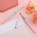 Savita 2pcs Nail Art Clean Up Brushes - Round & Angled Head Pen Tools for Nail Design & Polish Mistake Cleaning - Buy Online on GoSupps.com