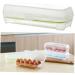 LABRIMP Egg Storage Container 2pcs 10 Eggs Storage Bins with Lid Egg Storage Tray Egg Case Egg Holder Container re-usable Green 24.5*10.5*7cm - Buy Online on GoSupps.com