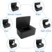 Anruyi Black Wet Towel Box - 2-Piece Children's Cloth & Plastic Toilet Paper Holder - Tissue Storage Solution for Home & Office - Buy Online on GoSupps.com