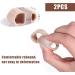 Bunion Toe Separators for Overlapping Toes - 2pcs Gel Toe Spacers with Loops | Bunion Corrector for Women Men - Buy Online on GoSupps.com