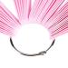 50pcs Nail Art Display Fan - Pink False Nail Tip Sticks for Gel Practice & Manicure | Perfect for Nail Salons - Buy Online on GoSupps.com