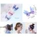 Colorful Chiffon Butterfly Hair Clips - Set of 20 | Non-Slip Organza Wings Ribbon Wrapped Alligator Barrettes for Women and Girls - Buy Online on GoSupps.com