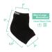 ZenToes Moisturizing Heel Socks 2 Pairs - Men's Large Black Gel Lined Toeless Spa Socks for Dry Cracked Heels - Heal and Treat While You Sleep - Buy Online on GoSupps.com