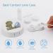 Buy Lamian Noodles Cute Contact Lens Case - Portable Round Storage Box Kit with Mirror for Travel & Outdoor Use - Buy Online on GoSupps.com