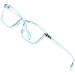 ATTCL Unisex blue light filter glasses to block UV headache without prescription computer glasses M Bl5577-transparent+blue