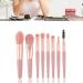 Buy Mini 8-Piece Makeup Brush Set - Soft Portable Travel Kit for Eyeshadow Application & Blending - Perfect for Beginners - Fast International Shipping - Buy Online on GoSupps.com